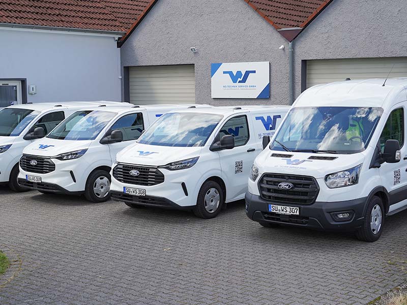 Servicefahrzeug Flotte